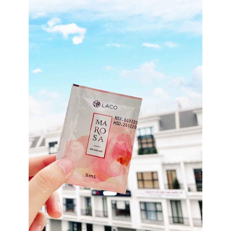Gói Sữa Rửa Mặt Marosa LACO, gói sữa rửa mặt du lịch | Linh Spa