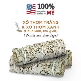 Xô Thơm Trắng & Xô Thơm Xanh - Chữa lành, thư giãn, thanh tẩy năng lượng tiêu cực...