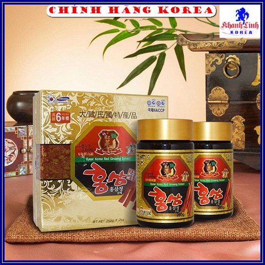 Cao Hồng Sâm Kanghwa Hàn Quốc Chính Hãng, Hộp 2 lọ x 250gr