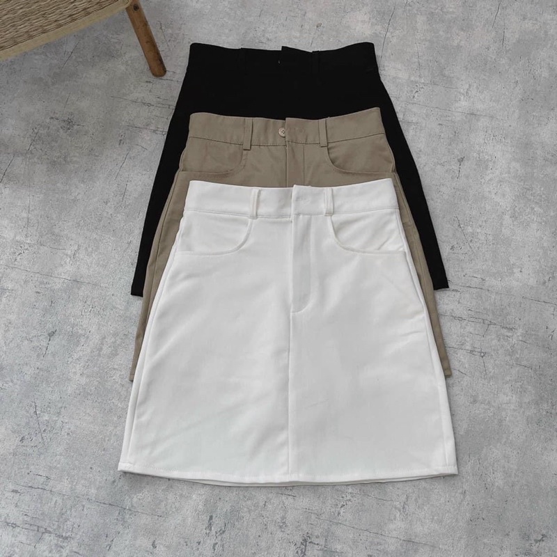 Chân váy kaki có quần lót trong - M506 | BigBuy360 - bigbuy360.vn