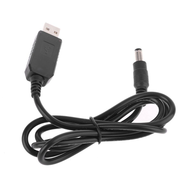 Dây Cáp Tăng Áp Qc3.0 Usb Sang 12v 1.5a 5.5x2.1mm