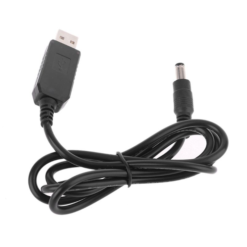 KOK QC3.0 USB to 12V 1.5A 5.5x2.1mm Step Up Line Converter Cable for WiFi Router LED