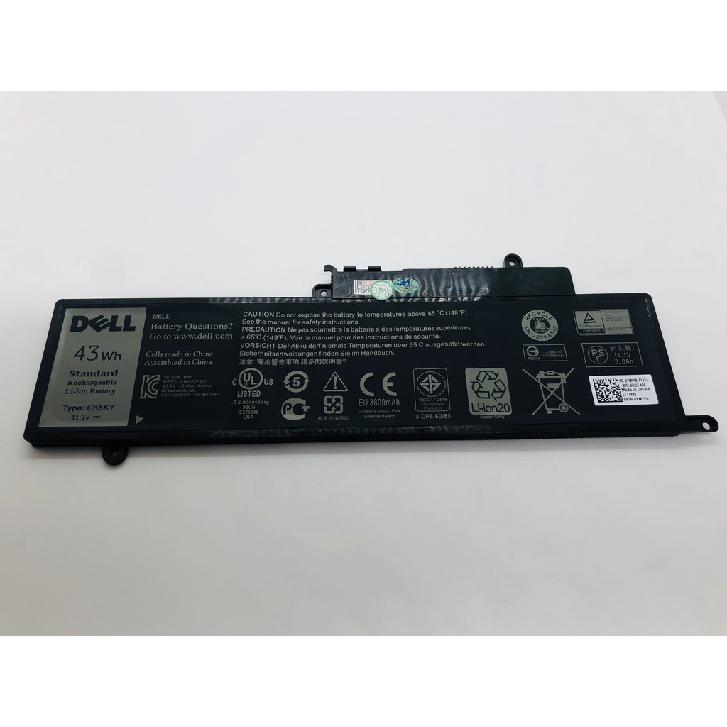 Pin Laptop Dell Inspiron 11 3147 3148 3000 3152 13 7347 7348 7359 7352 Inspiron 15 7558 7568 Mã Pin GK5KY