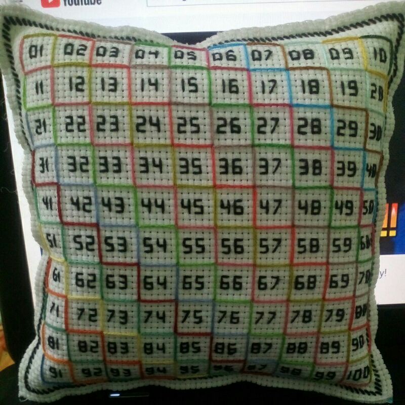 Gối ghim kim cho tranh thêu chữ thập