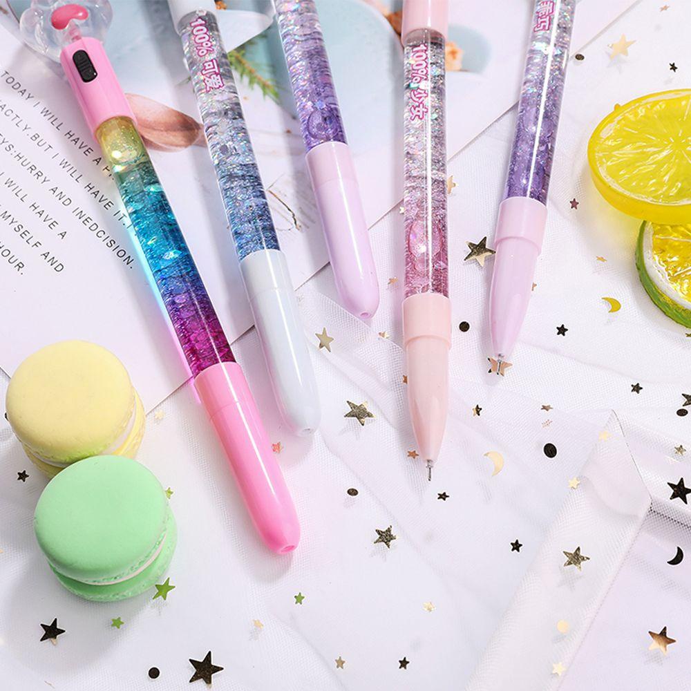 ✪NARCISSUS✪ Cute Gel Pen Cat Claw Office Supplies Stationery New Light Quicksand Student School