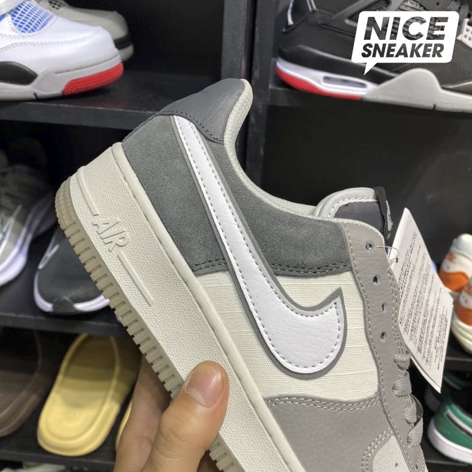 Giày Nike Air Force 1 Low '07 Lv8 2 Atmosphere Grey Thunder Grey - Phiên bản high quality | Nice Sneaker .