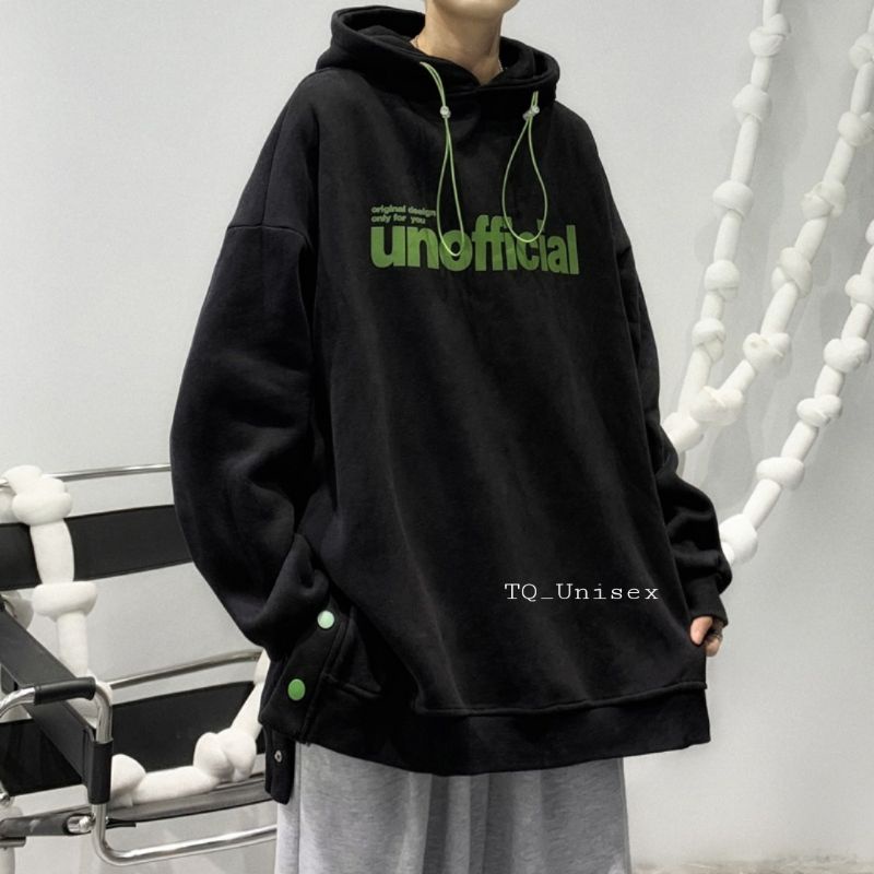 Áo Hoodie Nam Nữ Unisex Ulzzang ( Có nút bấm 2 bên) 1HIT_UNISEX