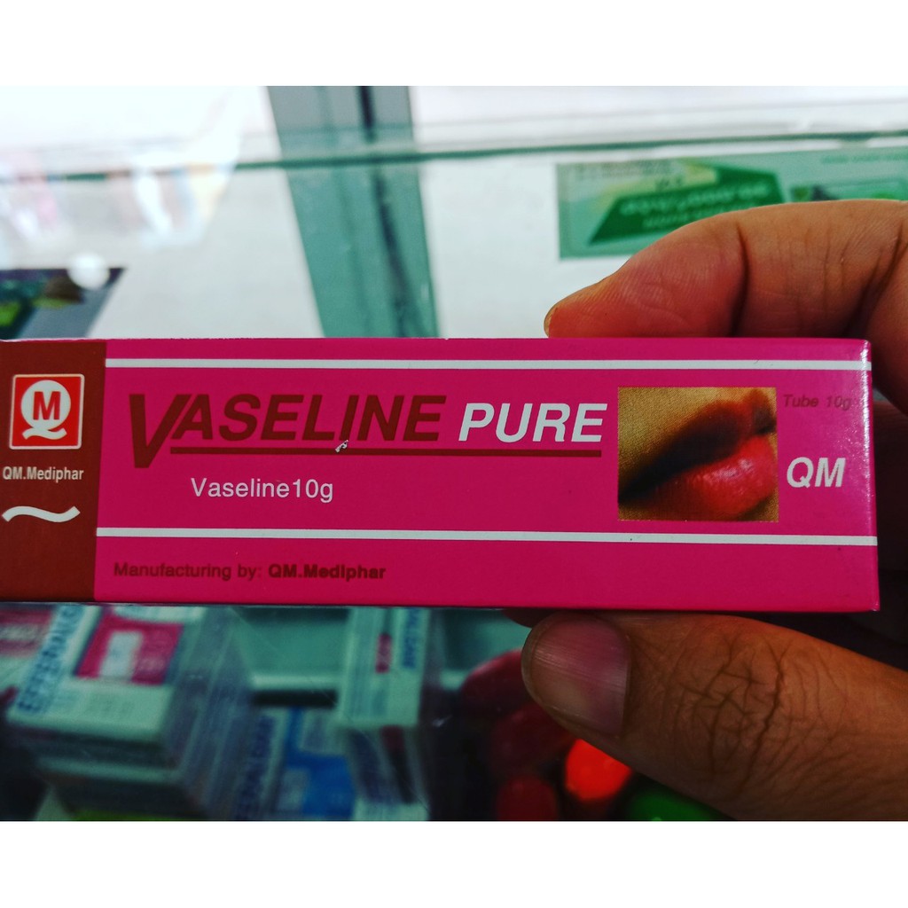 VASELINE PURE QM DƯỠNG ẨM TUÝP 10g