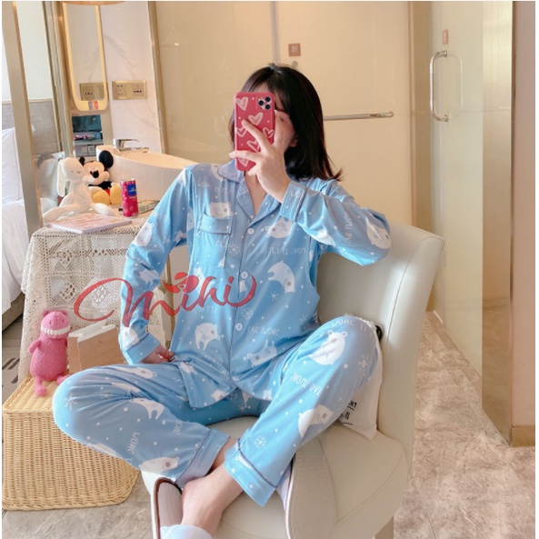 Pijama bầu và sau sinh đẹp NHIỀU MẪU - Đồ bộ ngủ mặc nhà cho con bú ti