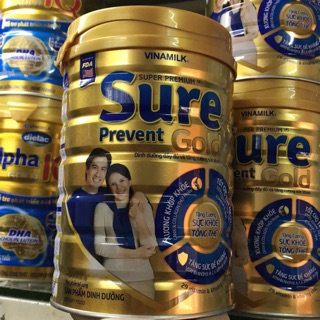 Sữa bột Vinamink Sure Prevent Gold 900g