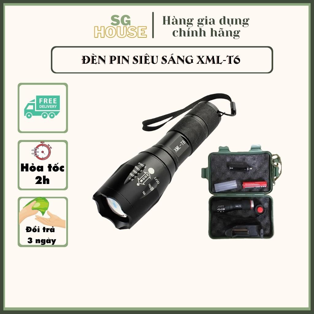 Đèn pin cầm tay chống nước siêu sáng - thiết kế nhỏ gọn người bạn đồng hành trong mọi chuyến đi
