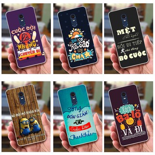 Ốp lưng Xiaomi Redmi Note 4 (dẻo viền trắng trong) - Hình Châm Ngôn-Lời Hay Ý Đẹp