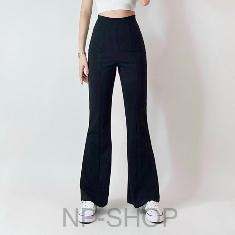 Quần Loe Vải Co Giãn Cotong