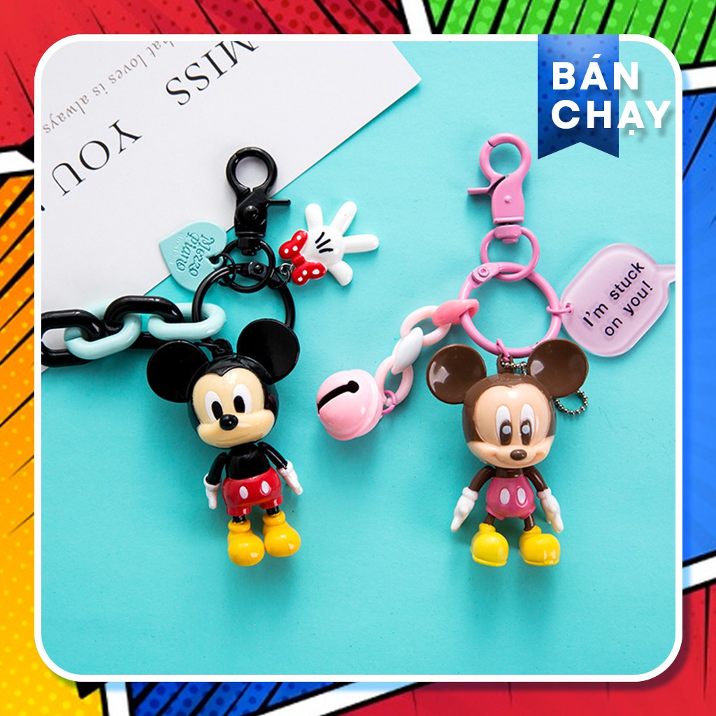 Móc Khóa Chuột Mickey - Trai &amp; Gái