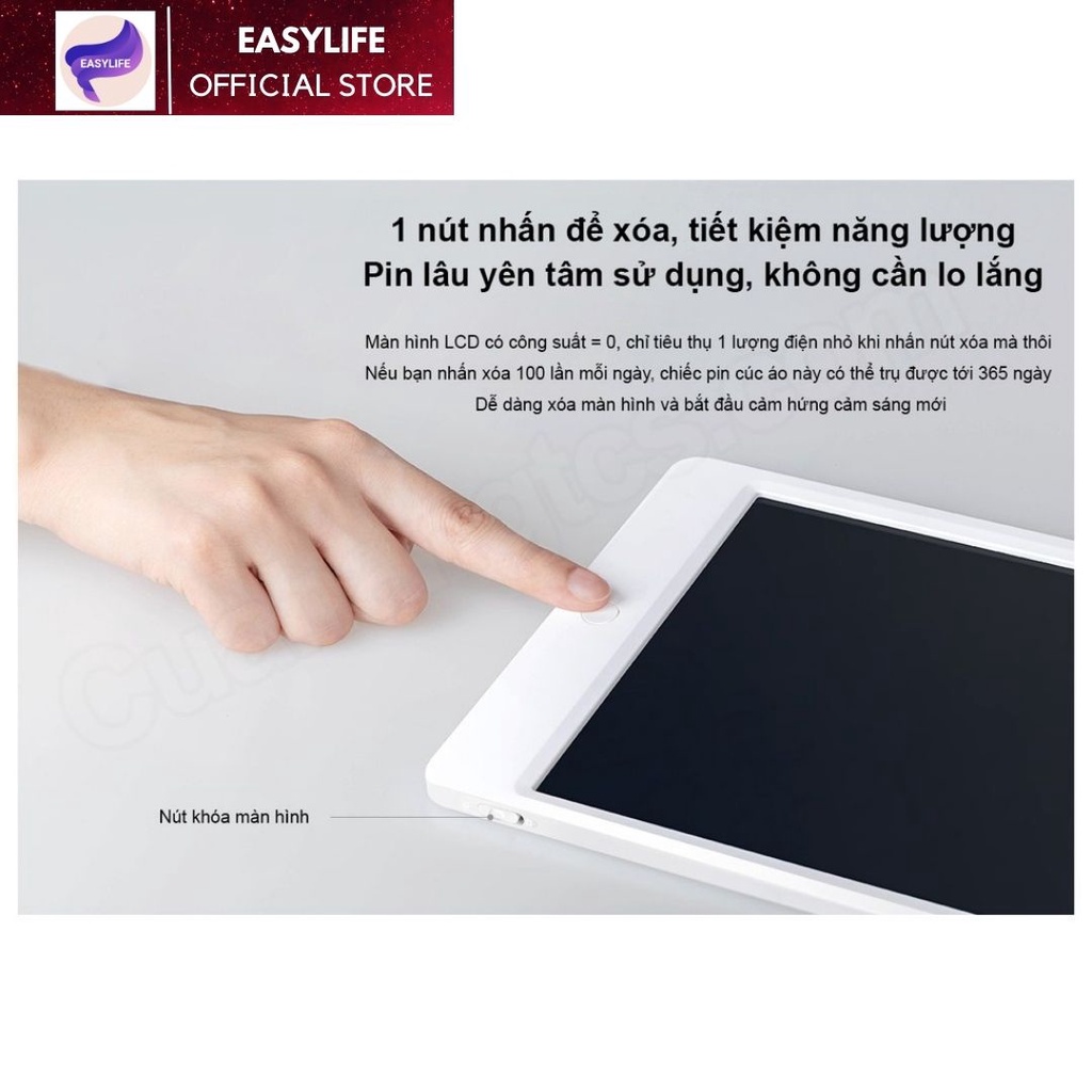 Bảng vẽ Xiaomi Mijia 10 inch - 13,5 inch, Bảng viết điện tử tự xóa