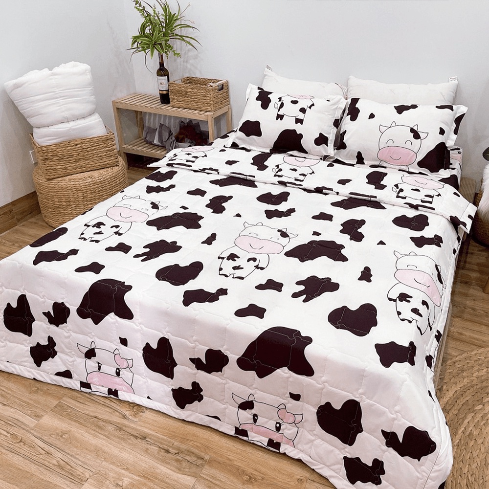 Chăn Hè Sunzin 1m8x2m trần bông 2 mặt Cotton poly