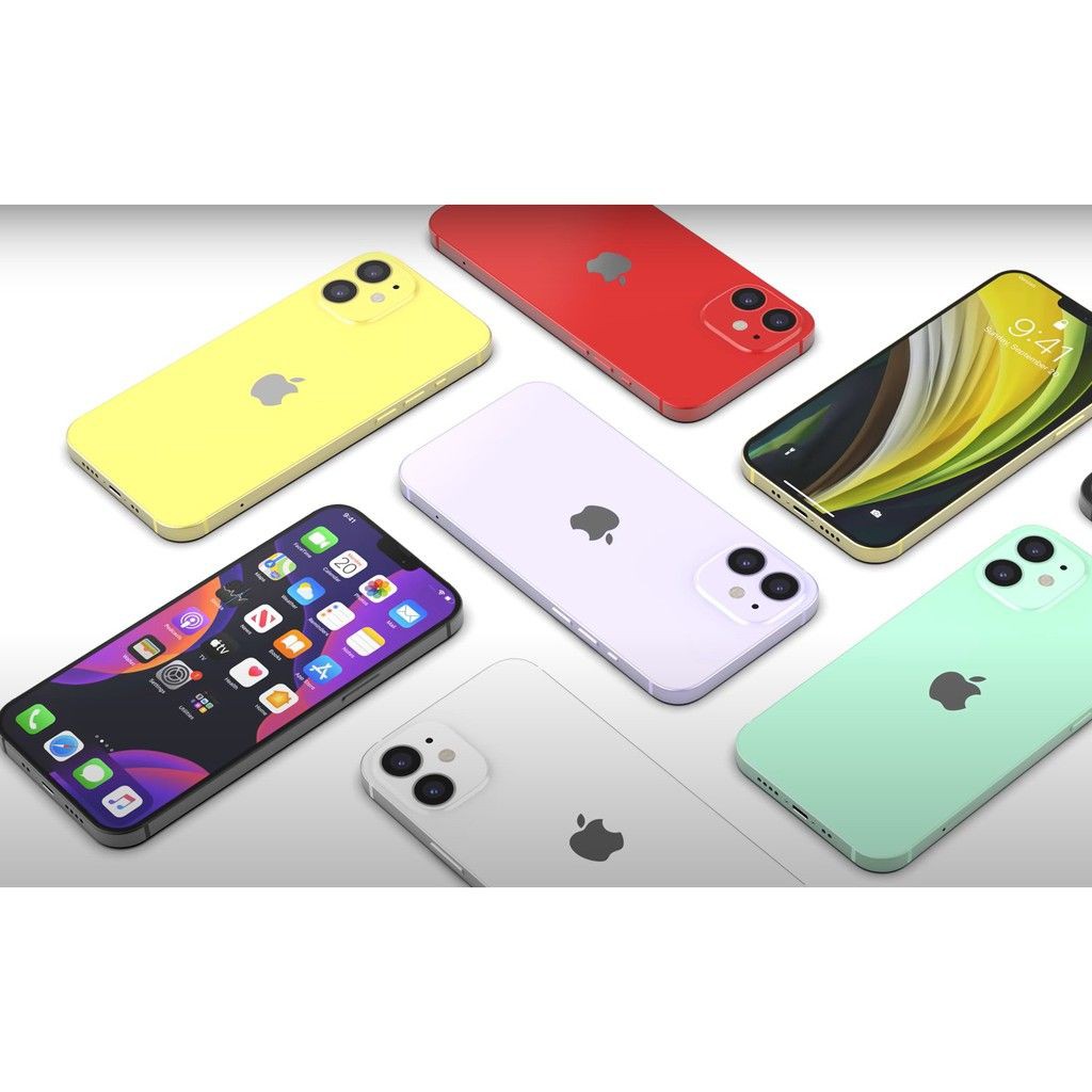 Combo Điện thoại Apple iPhone 12 MINI bản 128GB - Hàng new 100% chưa kích hoạt + Ốp lưng silicon chống va đập