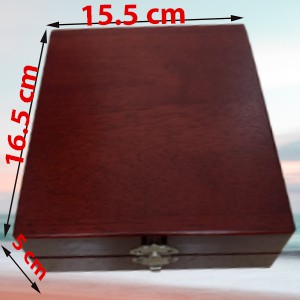 Hộp Gỗ Cao Cấp Vuông Đựng Nữ Trang, đồng hồ- Mỹ phẩm, Mắt kính