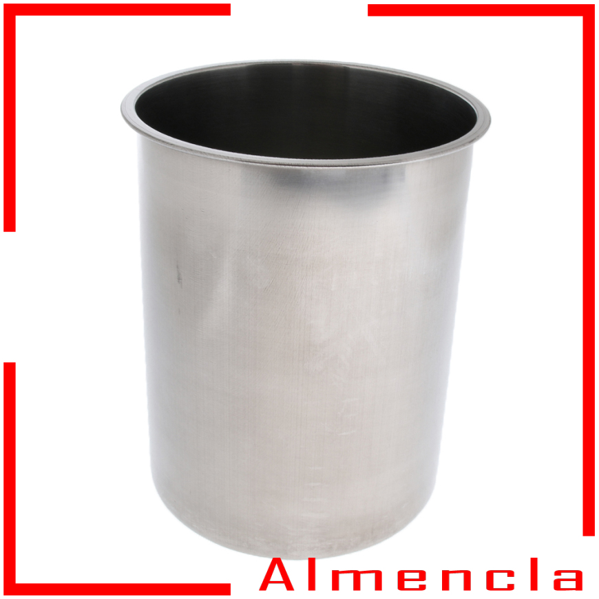 [ALMENCLA]Stainless Steel Ice Bucket Wine Cooler Champagne Chiller, 2.5L, Anti-Rust