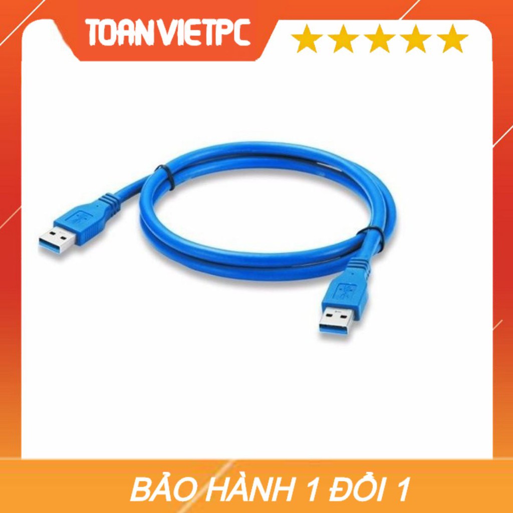 10 Dây usb 2 đầu đực xịn dài 60cm 3.0