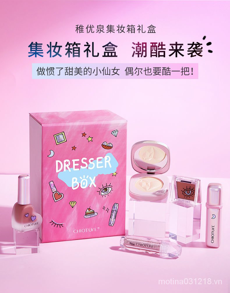 Bộ mỹ phẩm trang điểm đa năng dành cho người mới bắt đầu