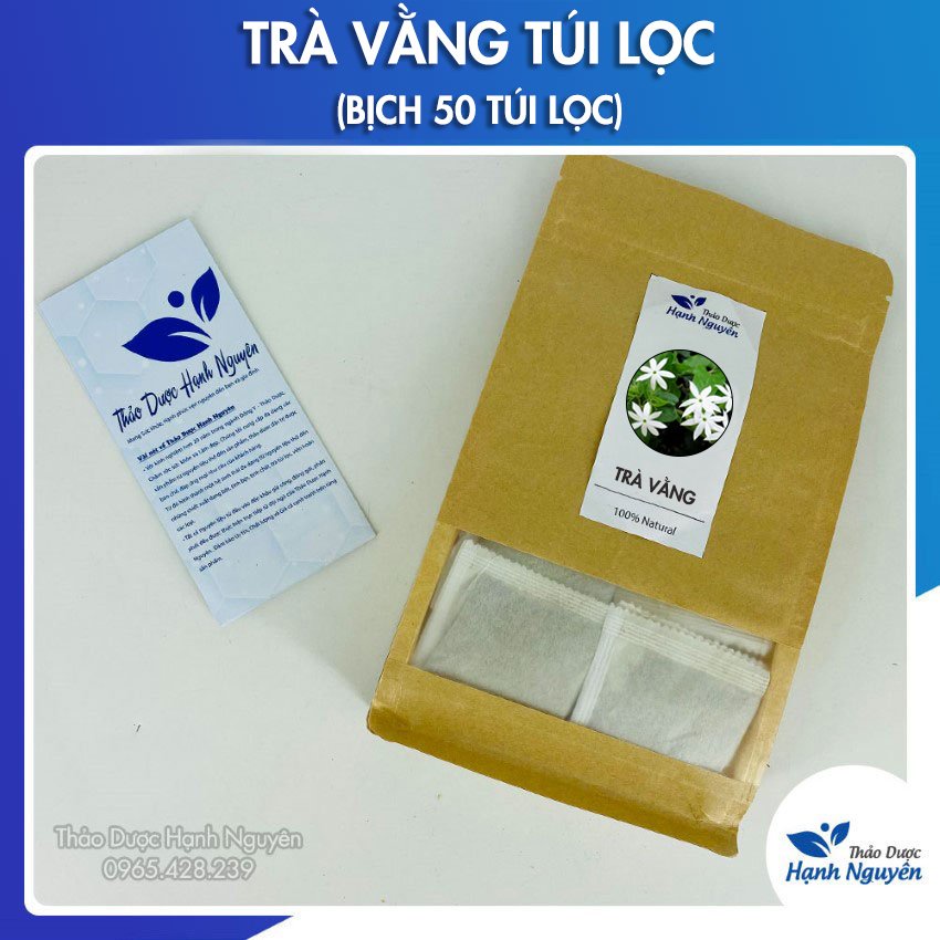 Chè vằng túi lọc, 50 túi x 3g (Hỗ trợ mát sữa, lợi sữa, giảm cân) - Thảo Dược Hạnh Nguyên
