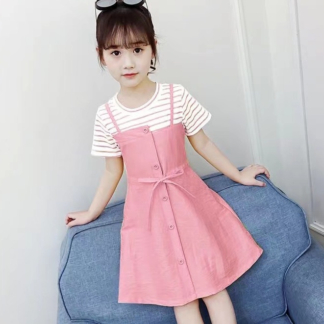 Đầm Công Chúa Thiết Kế Đáng Yêu Thời Trang Cho Bé Gái 4-12 Tuổi