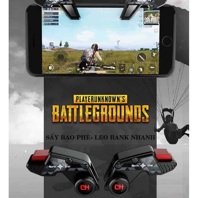 Nút bắn Pubg Freefire North Star - Nút bấm Pubg Phụ kiện chơi Pubg Mobile ,Call of Duty, ROS, Free Fire,..