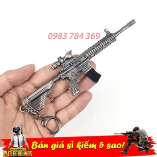 Móc Khoá M416 PUBG - Kim Loại Cao Cấp(Game Pubg)