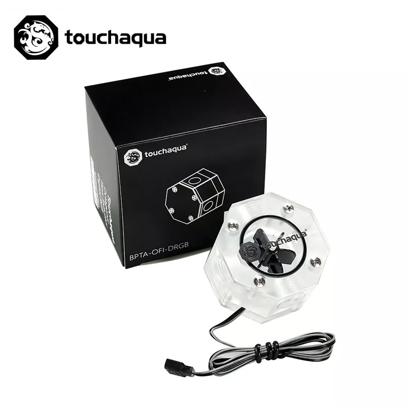 Chong chóng tản nhiệt nước Bitspower Touchaqua BPTA-OFI-DRGB