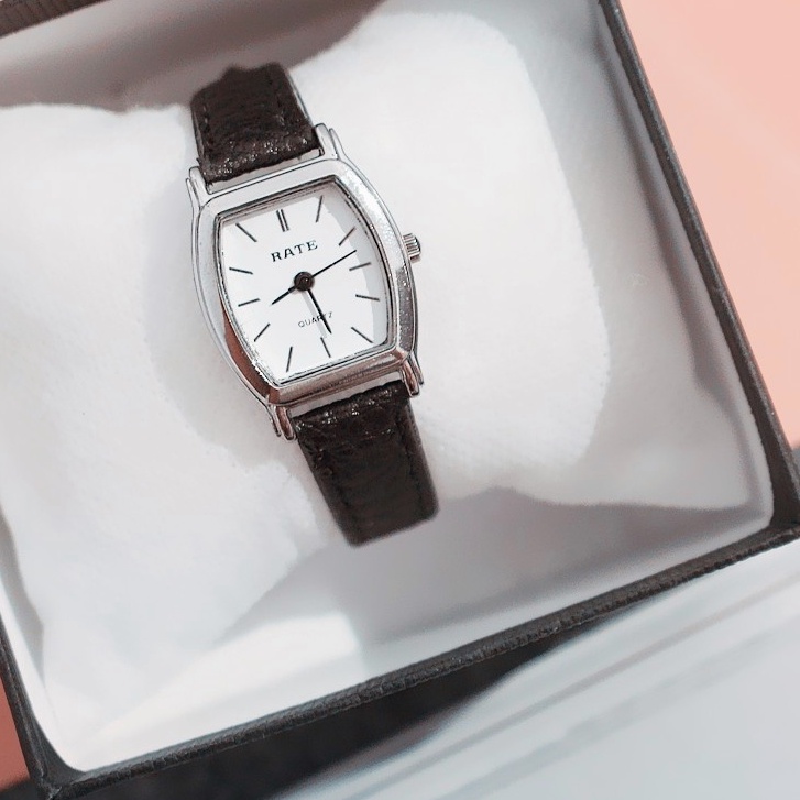 Đồng Hồ Nữ Dây Da Cao Cấp Chính Hãng RATE Mặt Vuông Đẹp Thanh Lịch Giá Rẻ | BigBuy360 - bigbuy360.vn