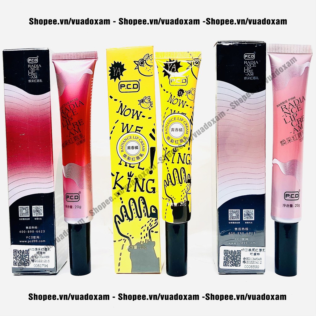 Dưỡng kích màu môi PCD