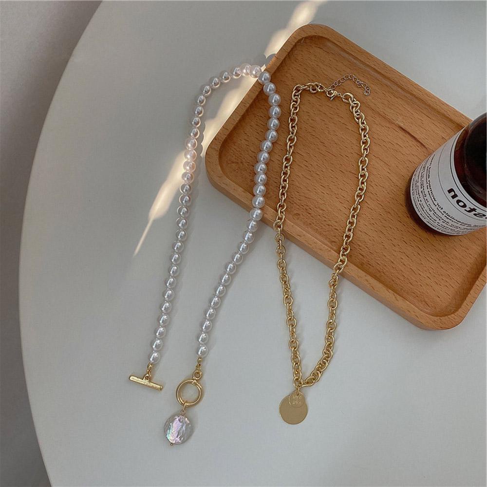 AROMA Vòng cổ Hai Tầng Phong Cách Punk Thời Trang Dành Cho Nữ