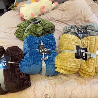 Chăn lông cừu siêu nhẹ [ ĐỦ MÀU ]