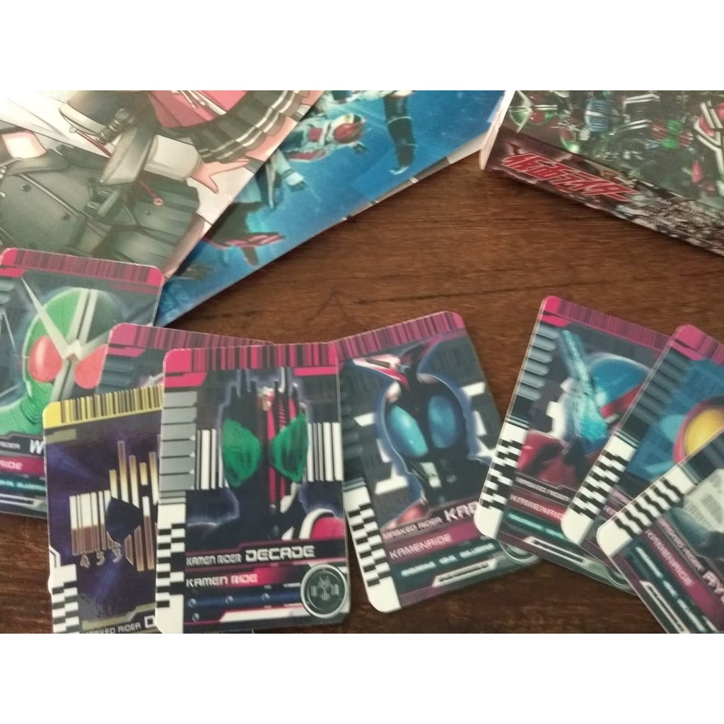 Tổng hợp card kamen rider Thẻ bài Kamen Rider Kamishop