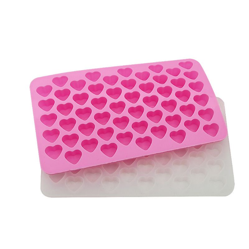 Khuôn Silicone Hình Trái Tim Mini Làm Mặt Dây Chuyền