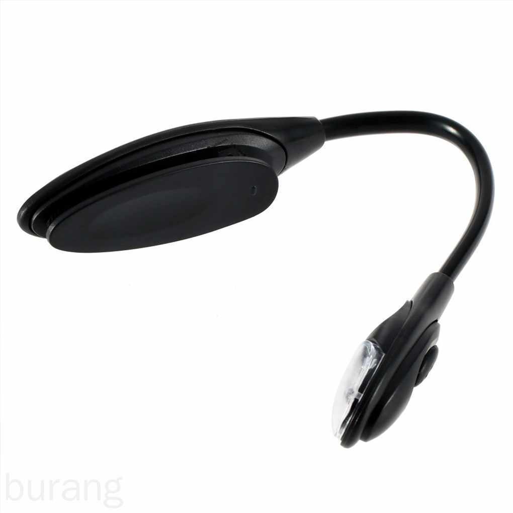 Mini Flexible Clip-On Bright Book Light Laptop LED Book Reading Light Lamp burang