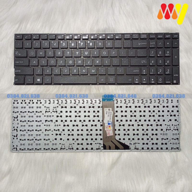 Bàn Phím laptop ASUS A553 A553M A553MA D553M D553MA NEW 100%. Bảo hành toàn quốc