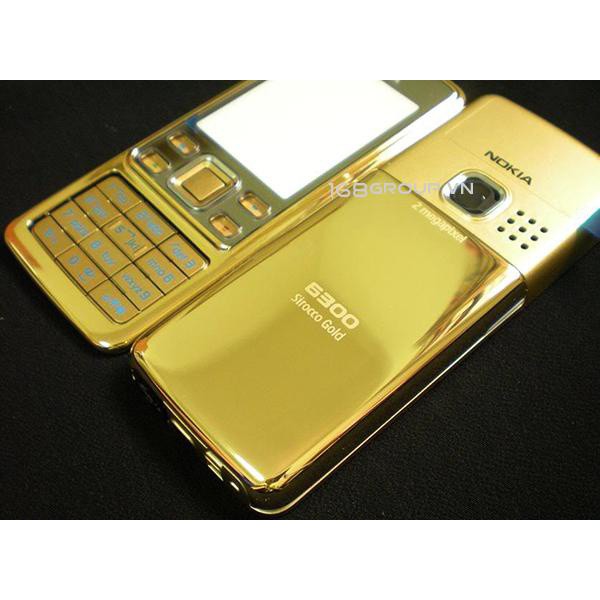 Điện Thoại Nokia 6300 vàng ZIN chính hãng,mới 100%