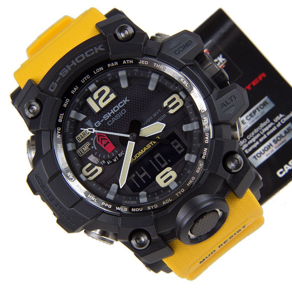 [Bảo hành 10 năm] Đồng hồ thể thao nam G-Shock GWG-1000-1A9 full phụ kiện [Hưng Hân Shop]