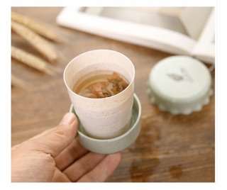 Ly cốc lúa mạch gấp xếp gòn gàng văn phòng, du lịch