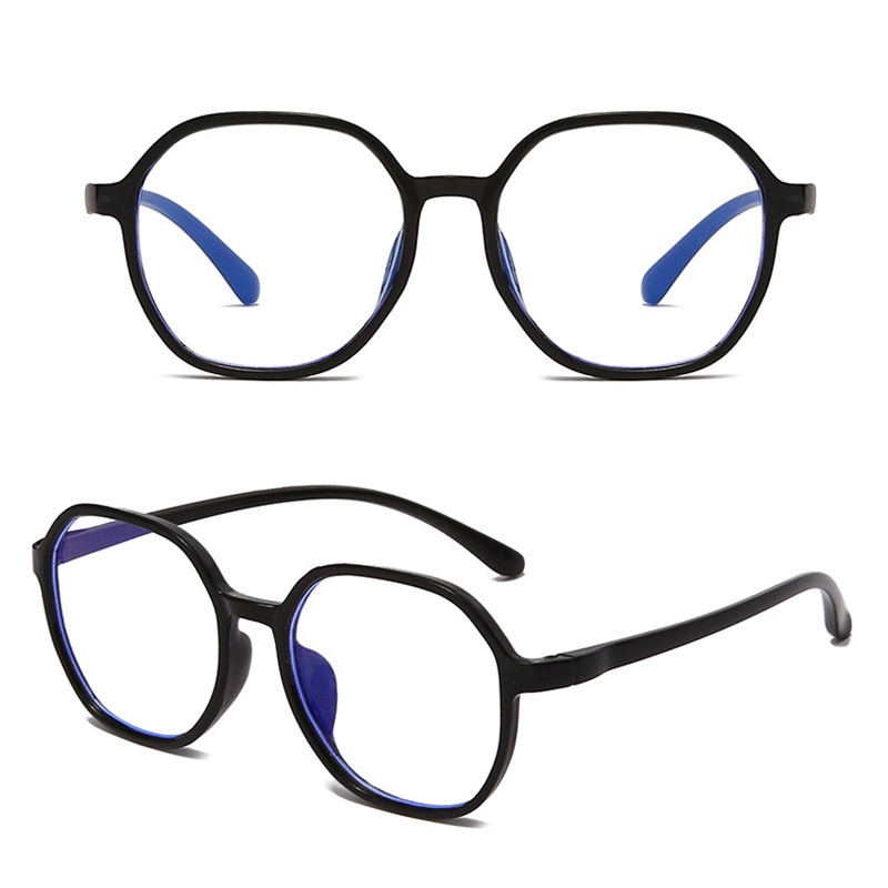 Mắt Kính Gọng Vuông Bằng Nhựa Trong Suốt Chống Ánh Sáng Xanh Thời Trang Cho Nữ