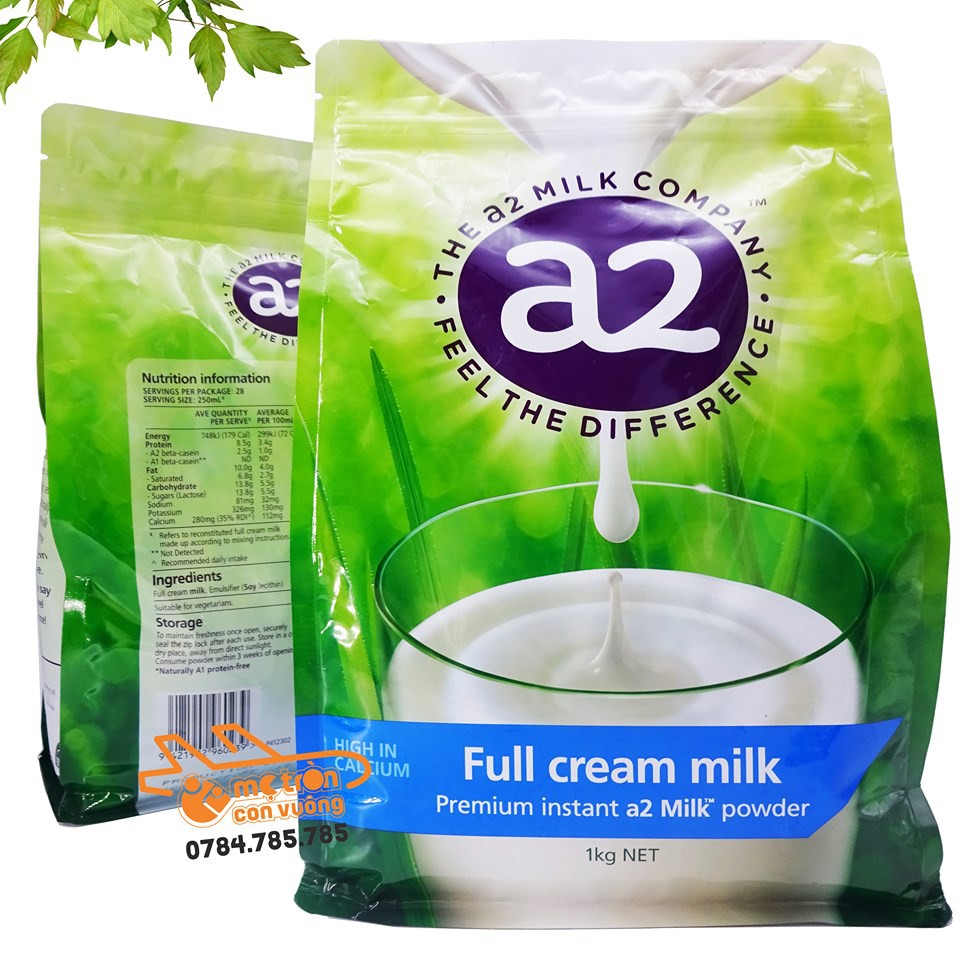 Sữa tươi dạng bột A2 1kg