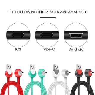 Dây cá sạc truyền dữ liệu Micro USB Type C Lightning cho iPhone 11 Android