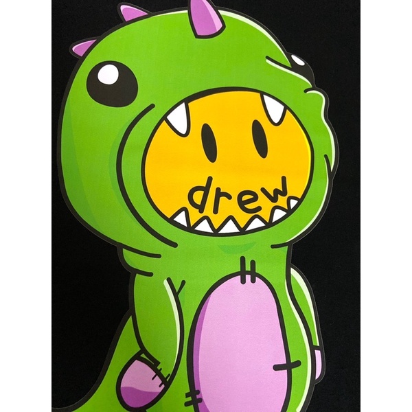 ÁO THUN OVERSIZE DREW KHỦNG LONG