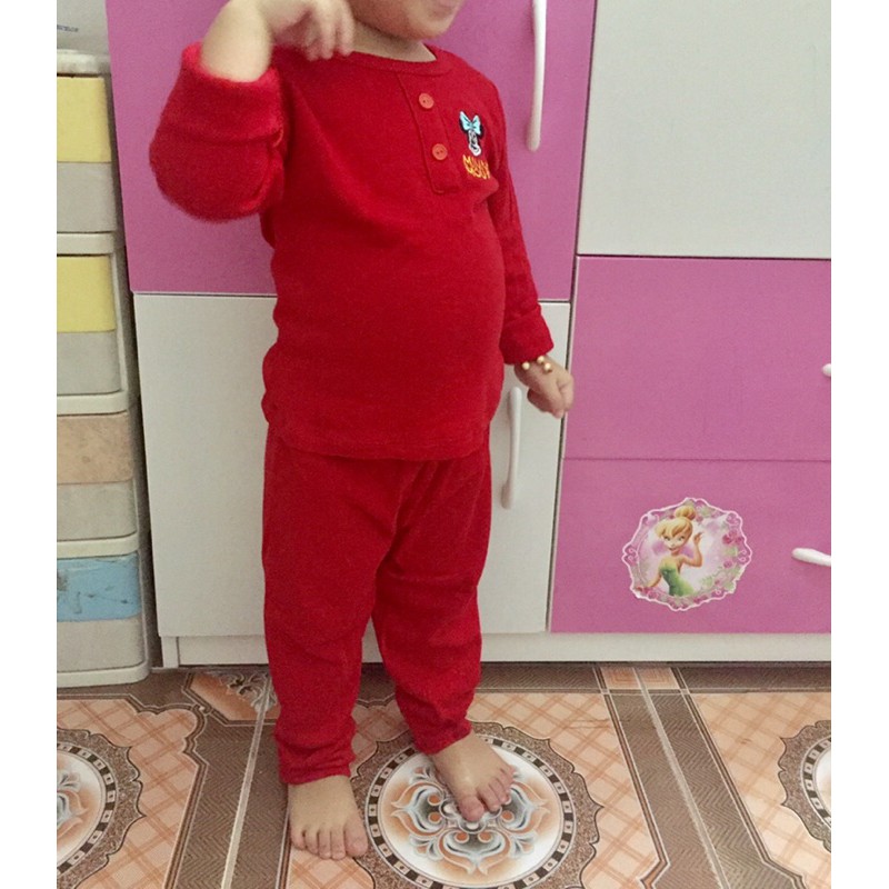 bộ cotton len cho bé