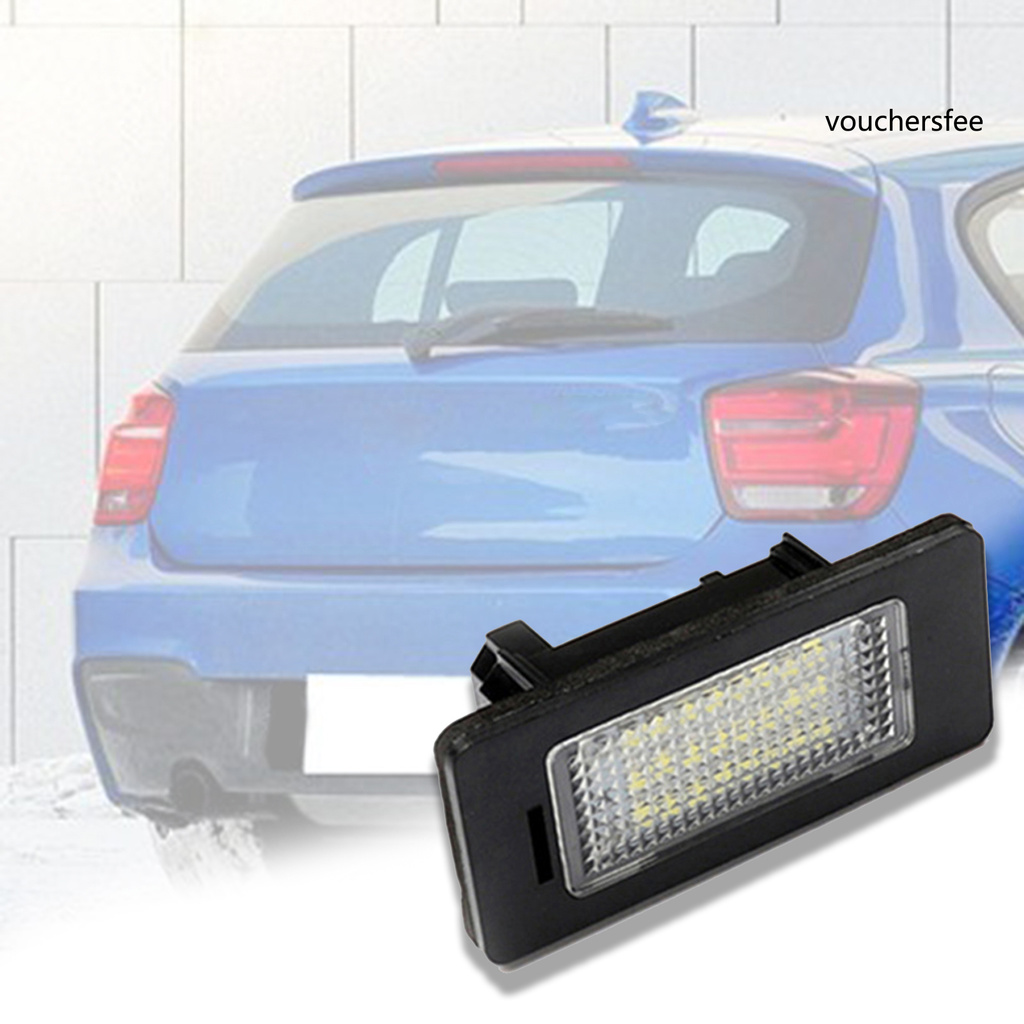 2 Đèn Led Siêu Sáng Gắn Biển Số Xe Hơi Bmw 1 / 3 / 5 / X Series