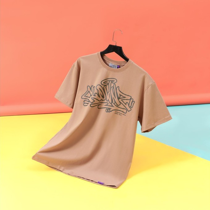 Áo thun tay lỡ local brand Clownz Graffiti Tag T-shirt chất cotton, form rộng unisex | BigBuy360 - bigbuy360.vn