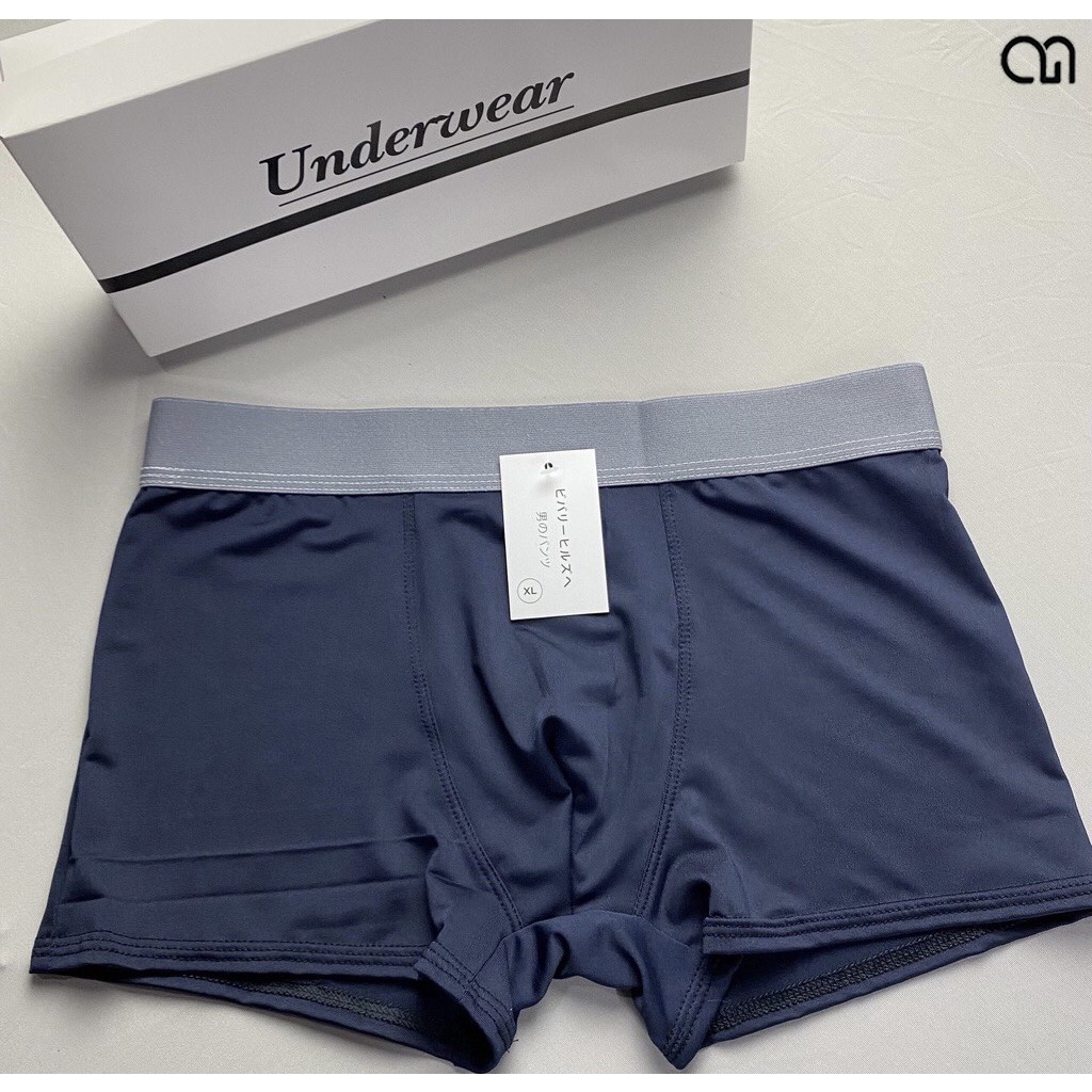 Quần sịp nam thun lạnh boxer,quần lót nam đùi co dãn 4 chiều, thoáng mát