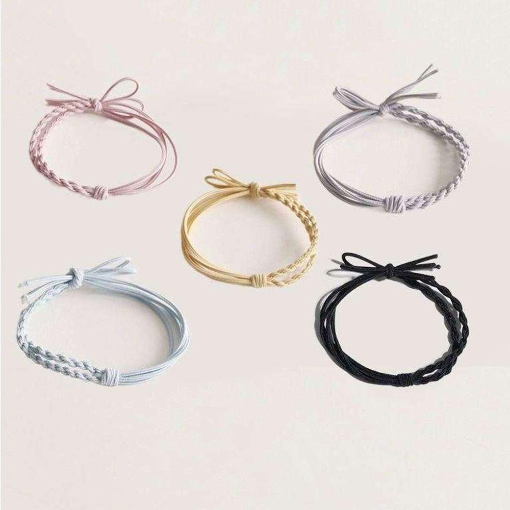 Dây Buộc Tóc Dệt Tay 4 Trong 1 Xinh Xắn Cho Nữ